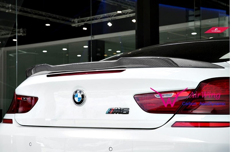 BMW F06 F12 F13- Vorsteiner style carbon trunk spoiler 01